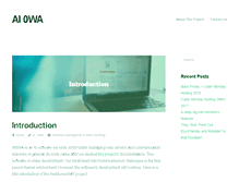 Tablet Screenshot of ai0wa.org